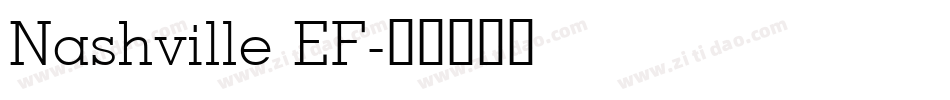 Nashville EF字体转换
